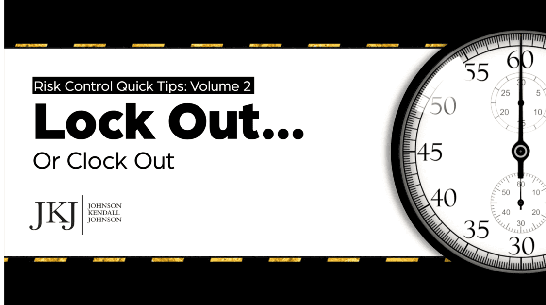 Volume 2: Lock Out…Or Clock Out